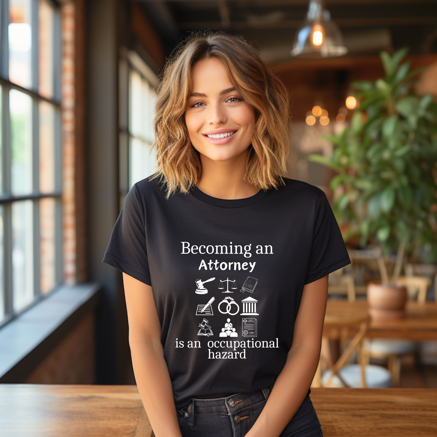 Legally Bold:  The Ultimate Law Profession T-shirt - Attorney