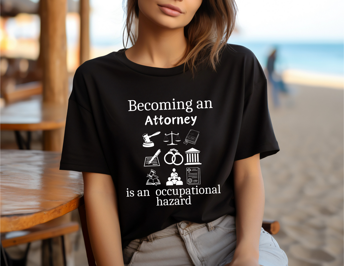 Legally Bold:  The Ultimate Law Profession T-shirt - Attorney