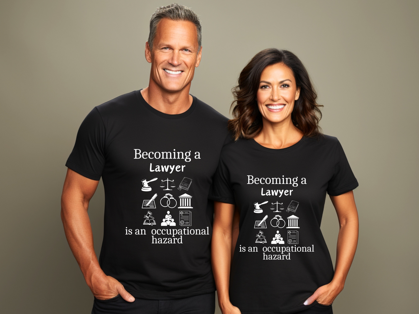 Legally Bold:  The Ultimate Law Profession T-shirt - "Lawyer"