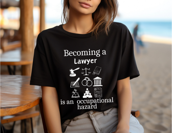 Legally Bold:  The Ultimate Law Profession T-shirt - "Lawyer"