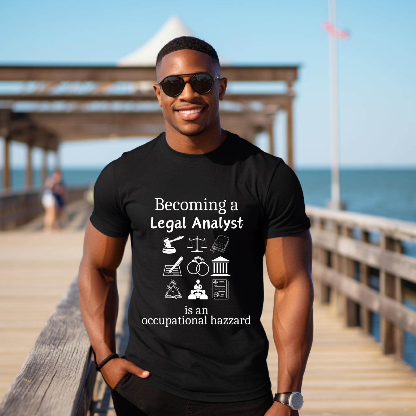 Legally Bold:  The Ultimate Law Profession T-shirt – “Legal Analyst”