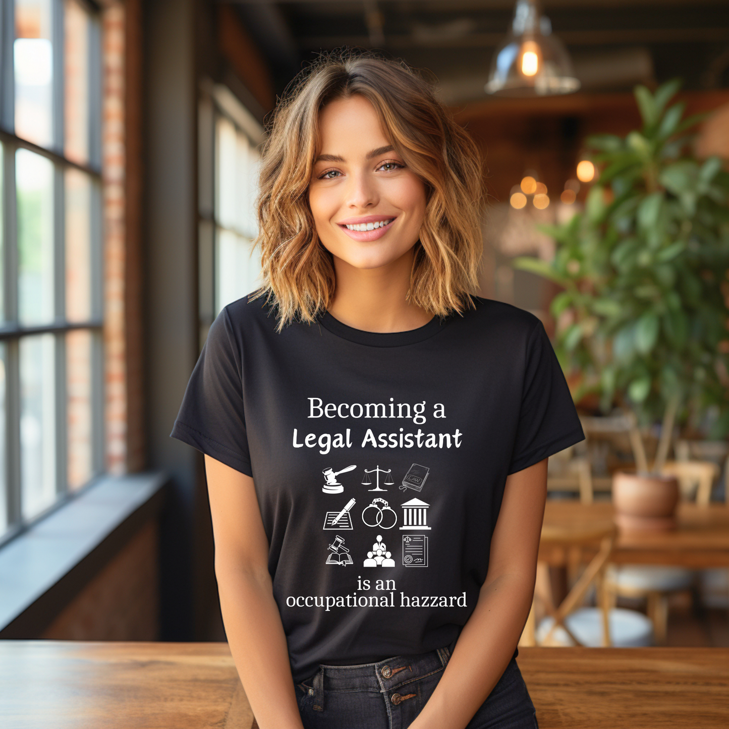 Legally Bold:  The Ultimate Law Profession T-shirt – “Legal Assistant”