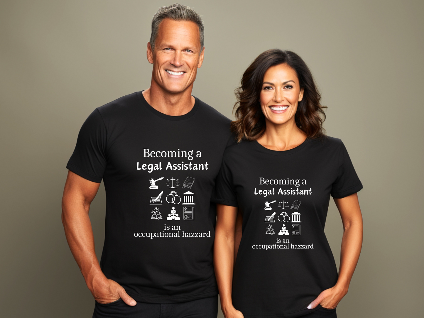 Legally Bold:  The Ultimate Law Profession T-shirt – “Legal Assistant”