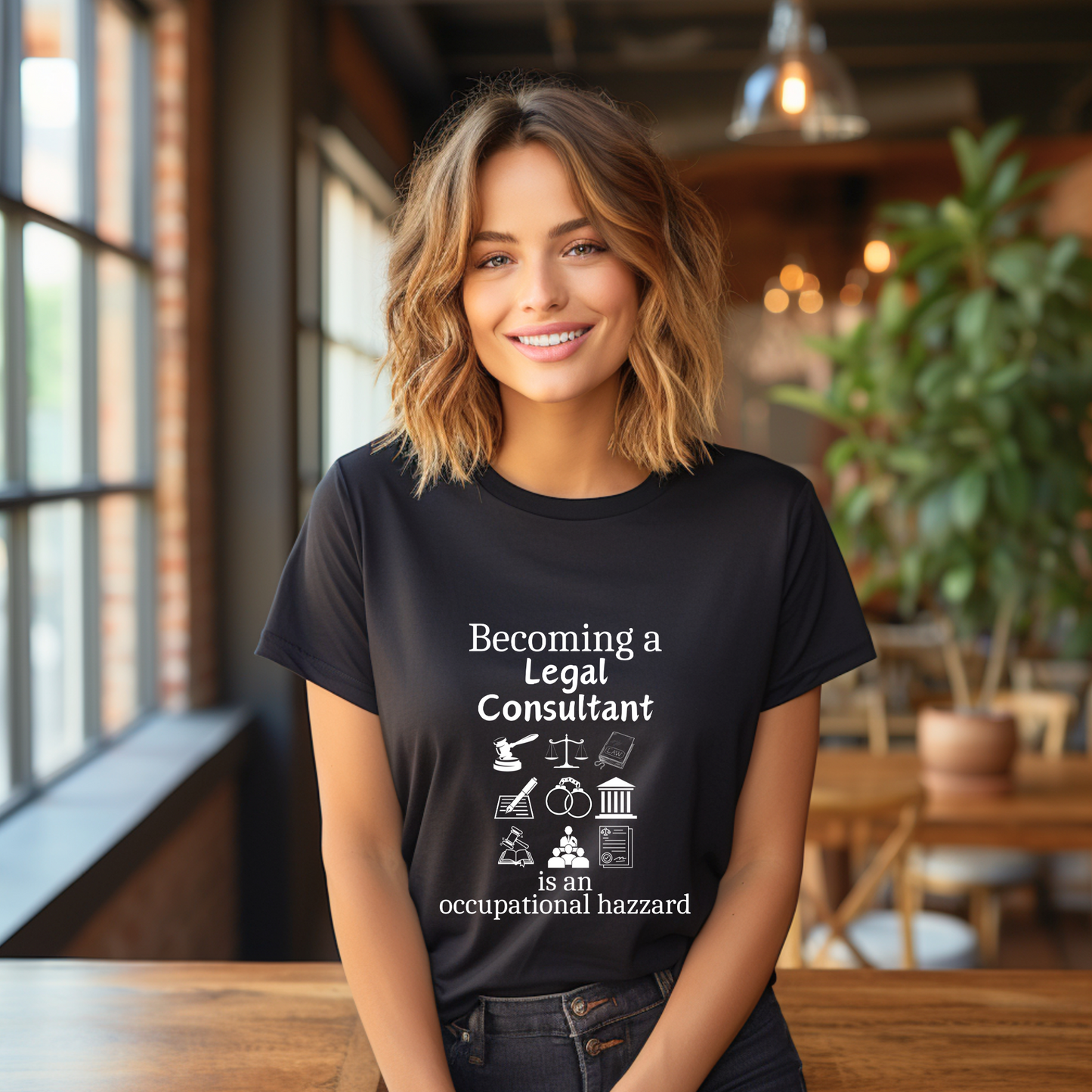 Legally Bold:  The Ultimate Law Profession T-shirt – “Legal Consultant”