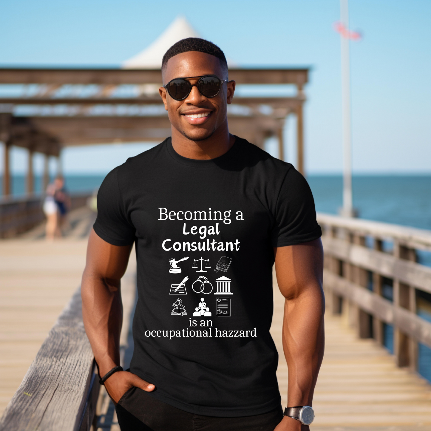 Legally Bold:  The Ultimate Law Profession T-shirt – “Legal Consultant”