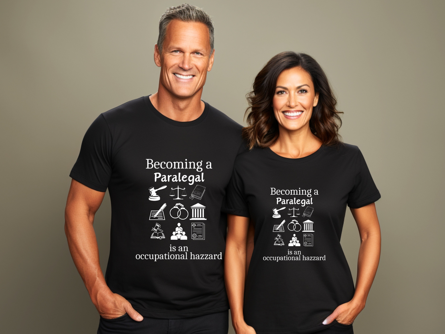 Legally Bold:  The Ultimate Law Profession T-shirt – “Paralegal”