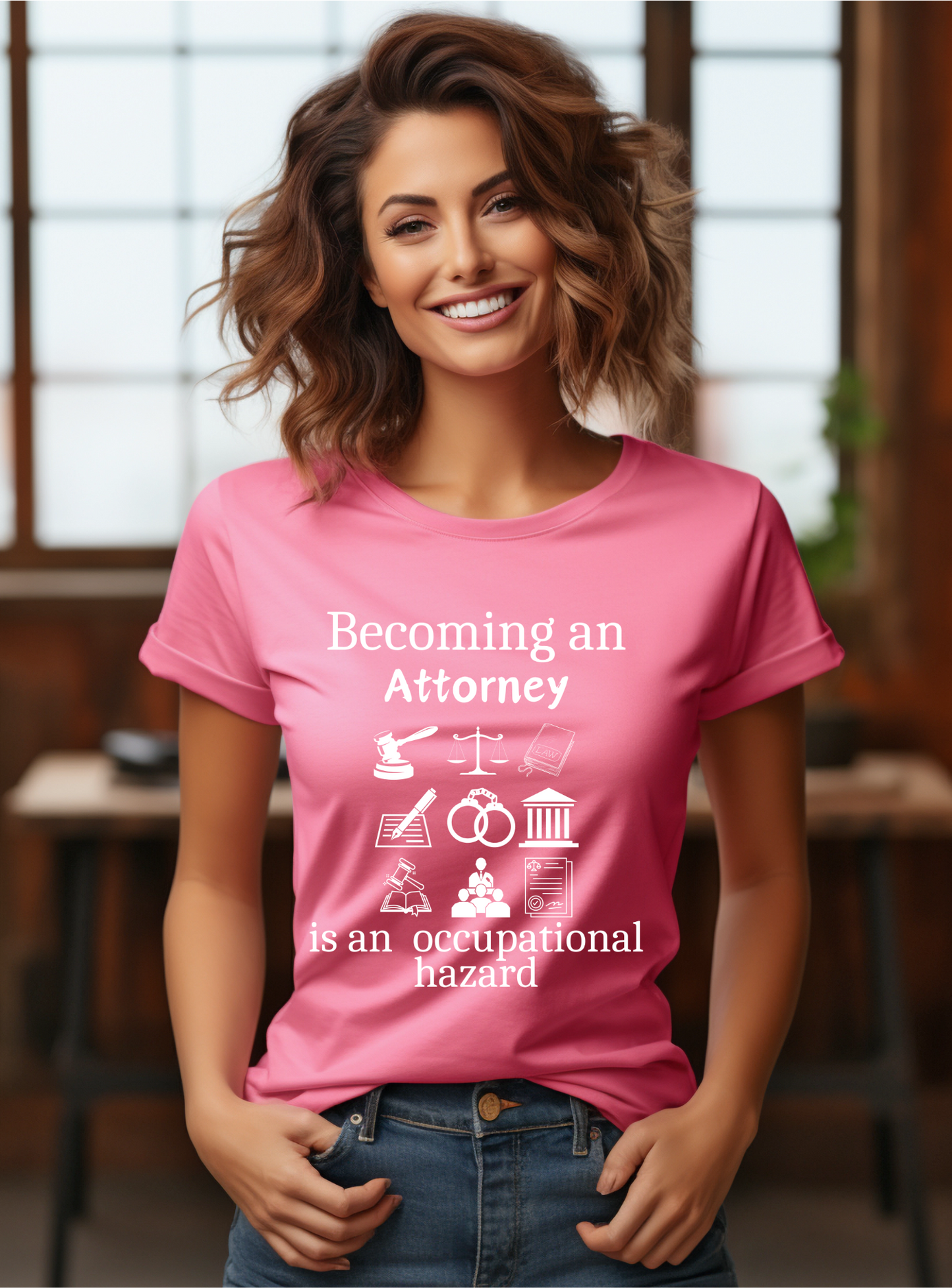 Legally Bold:  The Ultimate Law Profession T-shirt - Attorney