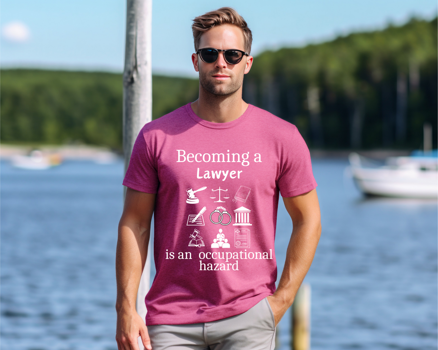 Legally Bold:  The Ultimate Law Profession T-shirt - "Lawyer"