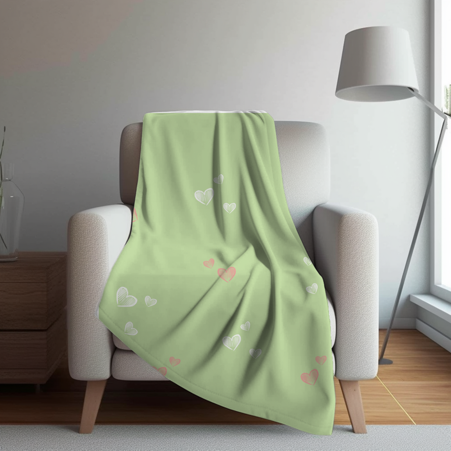 Customizable Spa Day Minky Blanket, Mother and Daughter - Wrap Yourself in Luxury and Love!