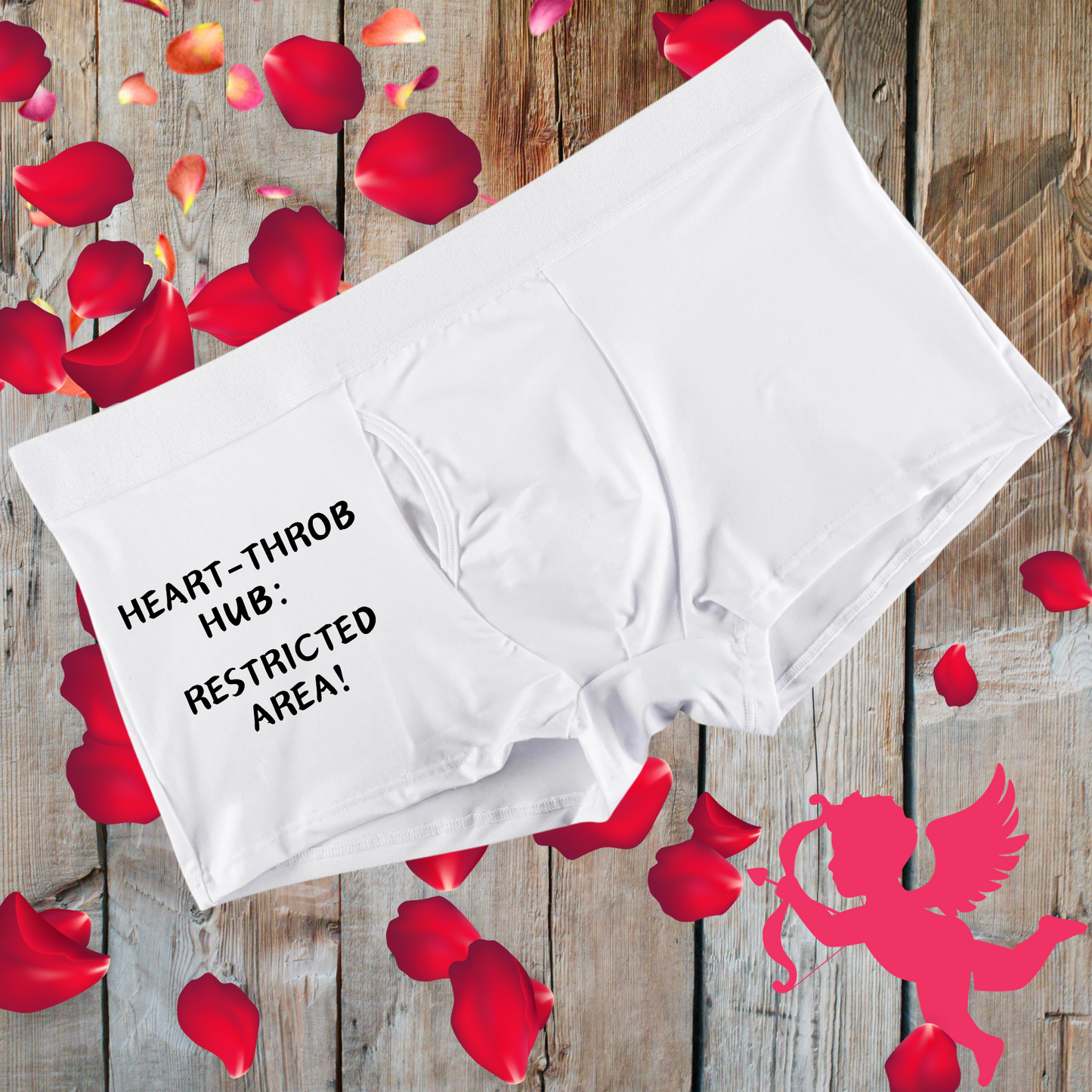 Introducing Our Exclusive Valentine's Day Men's Boxer Briefs Collection – "Heart-Throb Restricted Zone"
