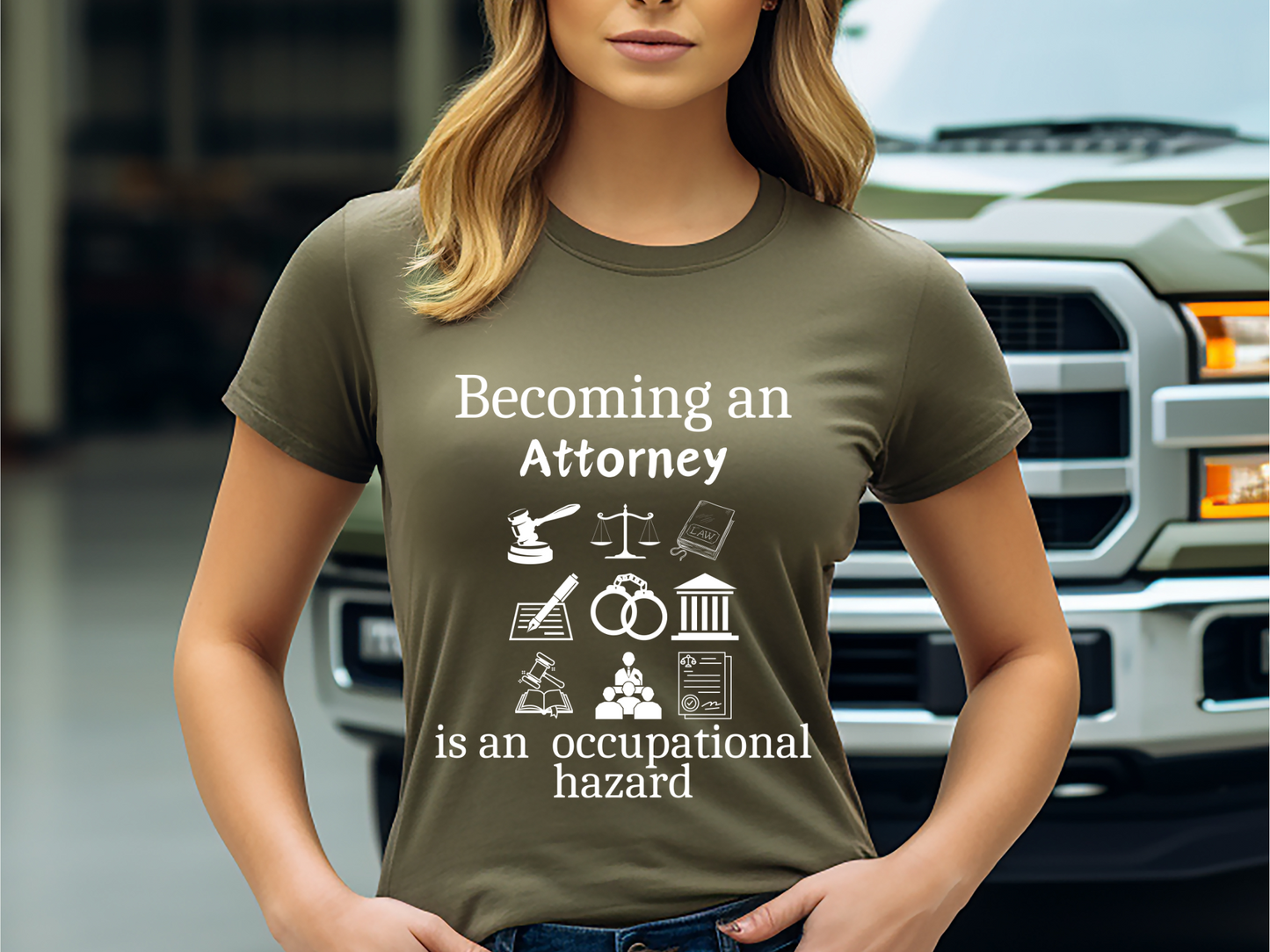 Legally Bold:  The Ultimate Law Profession T-shirt - Attorney