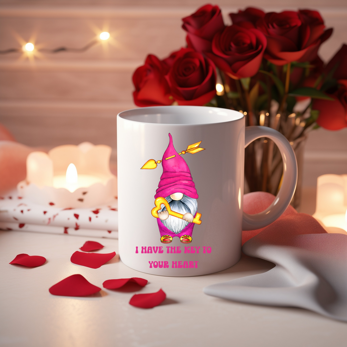 Radiant Romance: "Love Is" Valentine's Day Mugs - Sip Love, Share Joy. Dishwasher and Microwave Safe. 11oz & 15oz Sizes. Double-Sided Design.