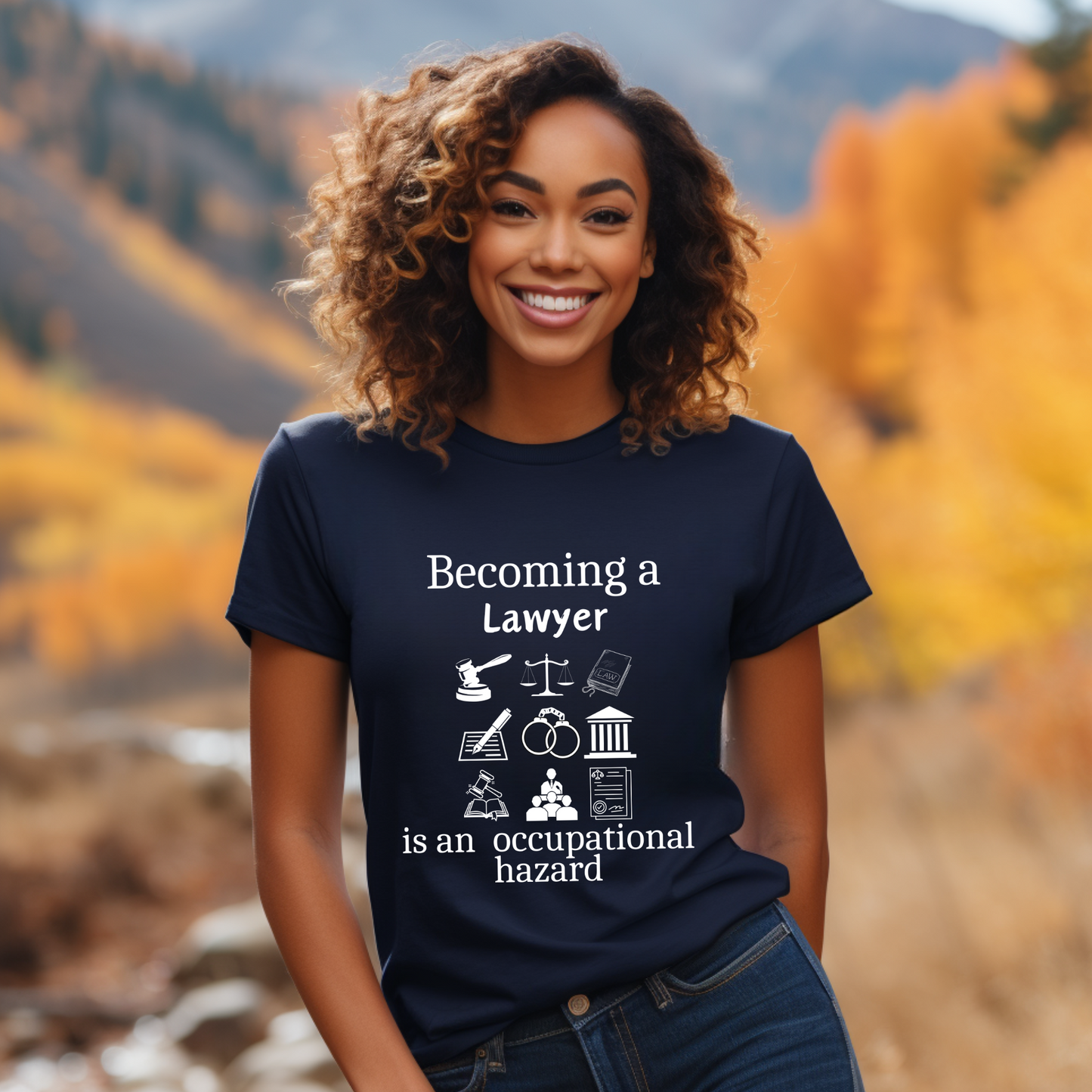 Legally Bold:  The Ultimate Law Profession T-shirt - "Lawyer"