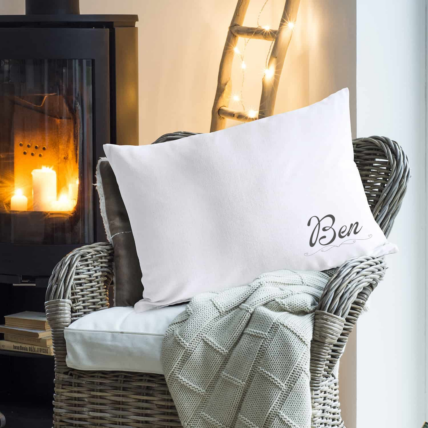 Slumber in Elegance:  Personalized Microfiber Pillowcases for Blissful Nights.