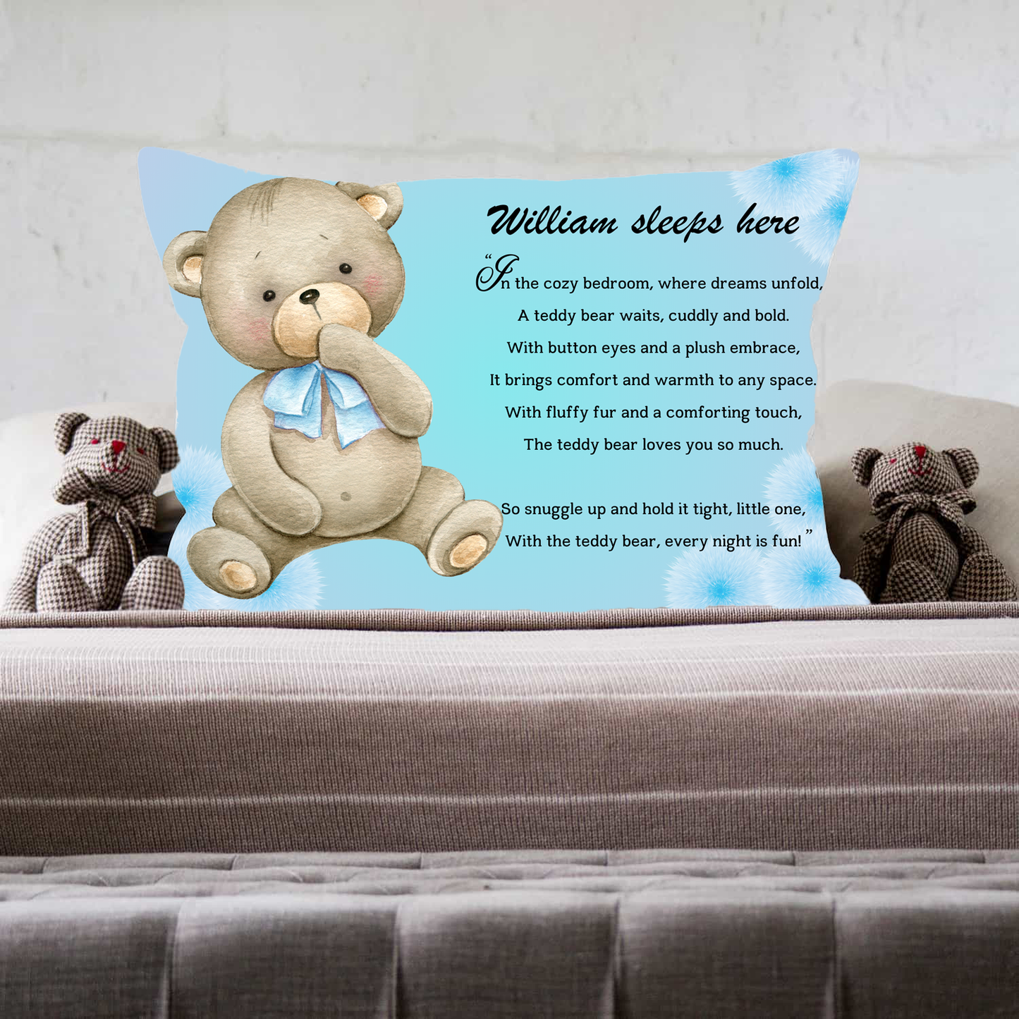 Dreamland Wonders: Personalized Nursery Rhyme Pillowcases - 13 Enchanting Designs to Spark Sweet Imaginations!