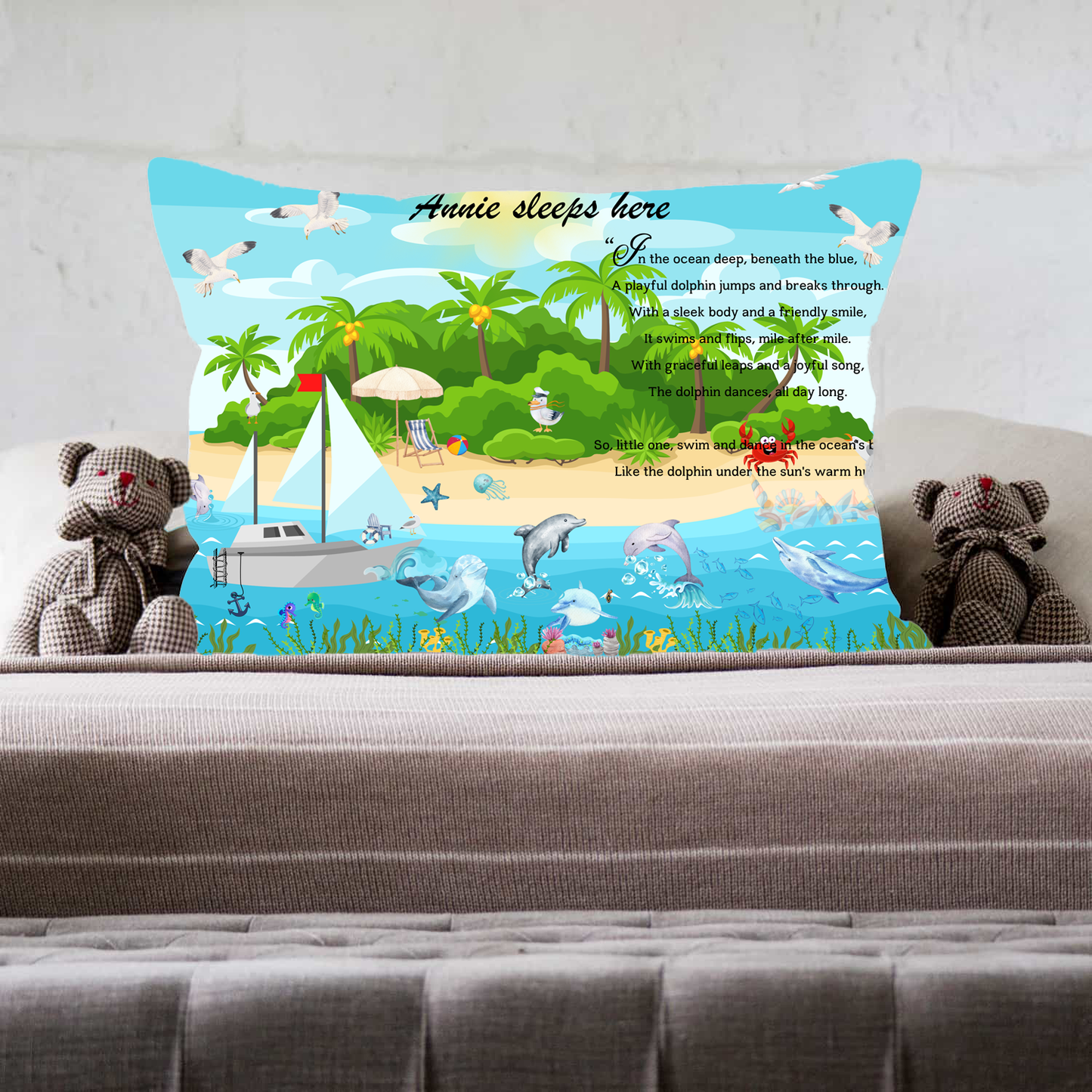 Dreamland Wonders: Personalized Nursery Rhyme Pillowcases - 13 Enchanting Designs to Spark Sweet Imaginations!