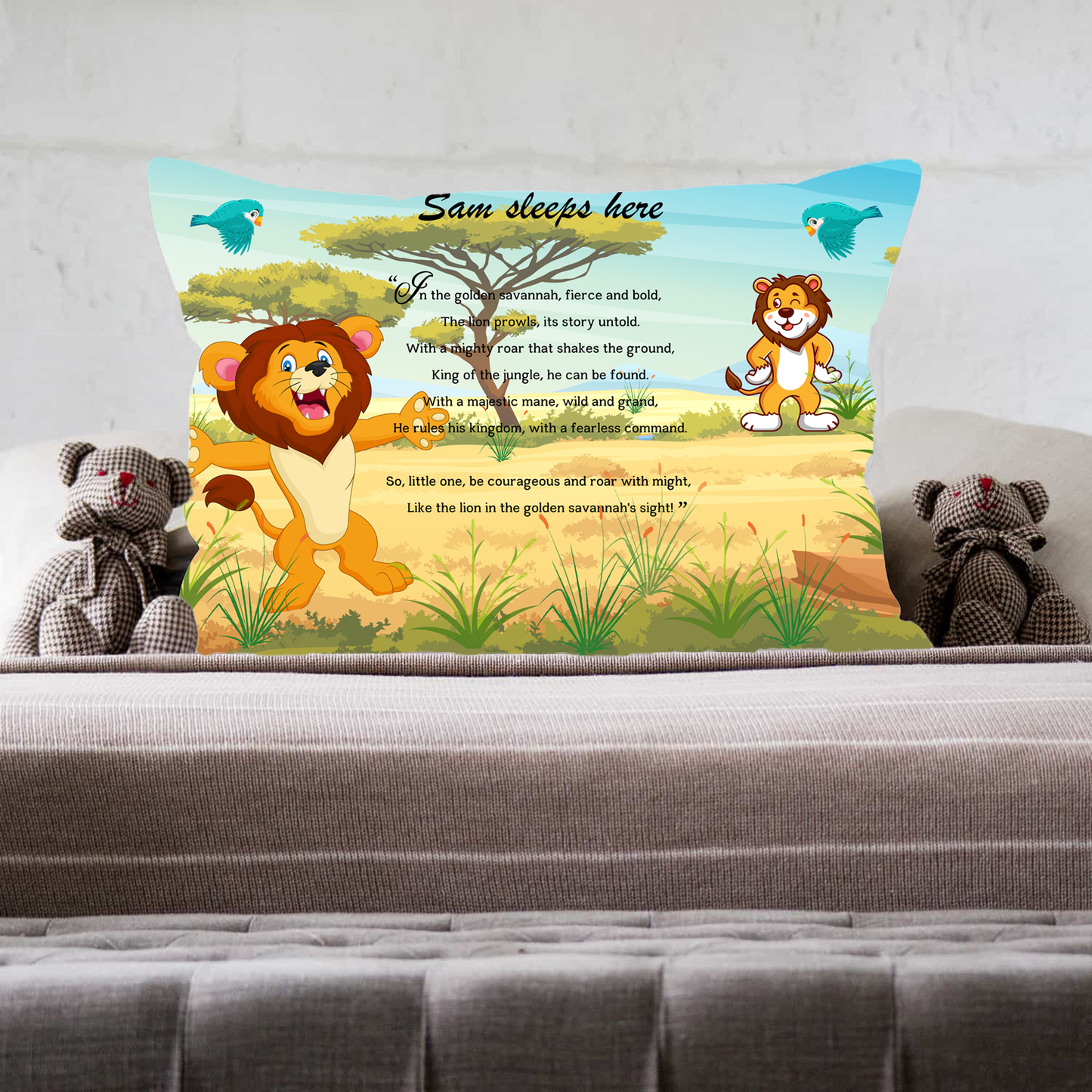 Dreamland Wonders: Personalized Nursery Rhyme Pillowcases - 13 Enchanting Designs to Spark Sweet Imaginations!