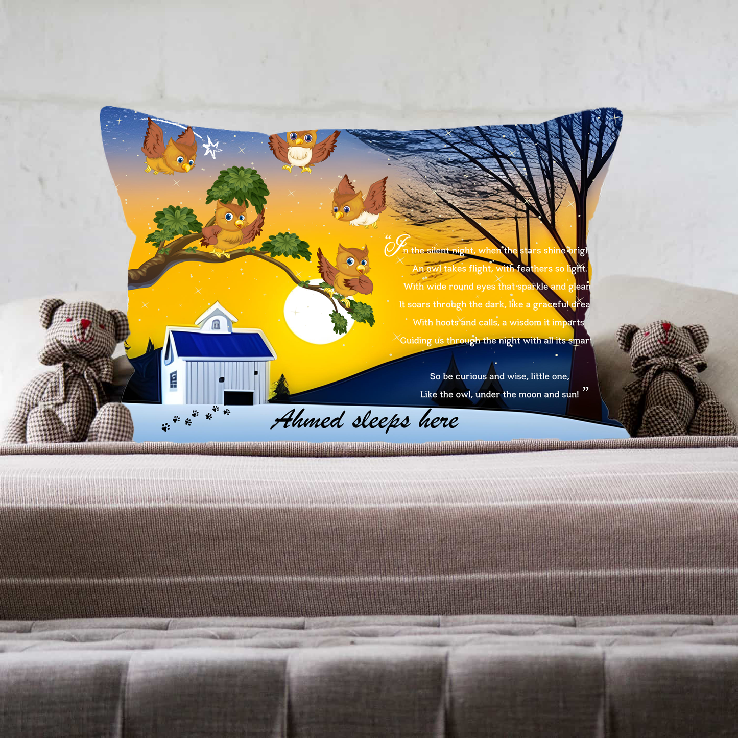 Dreamland Wonders: Personalized Nursery Rhyme Pillowcases - 13 Enchanting Designs to Spark Sweet Imaginations!