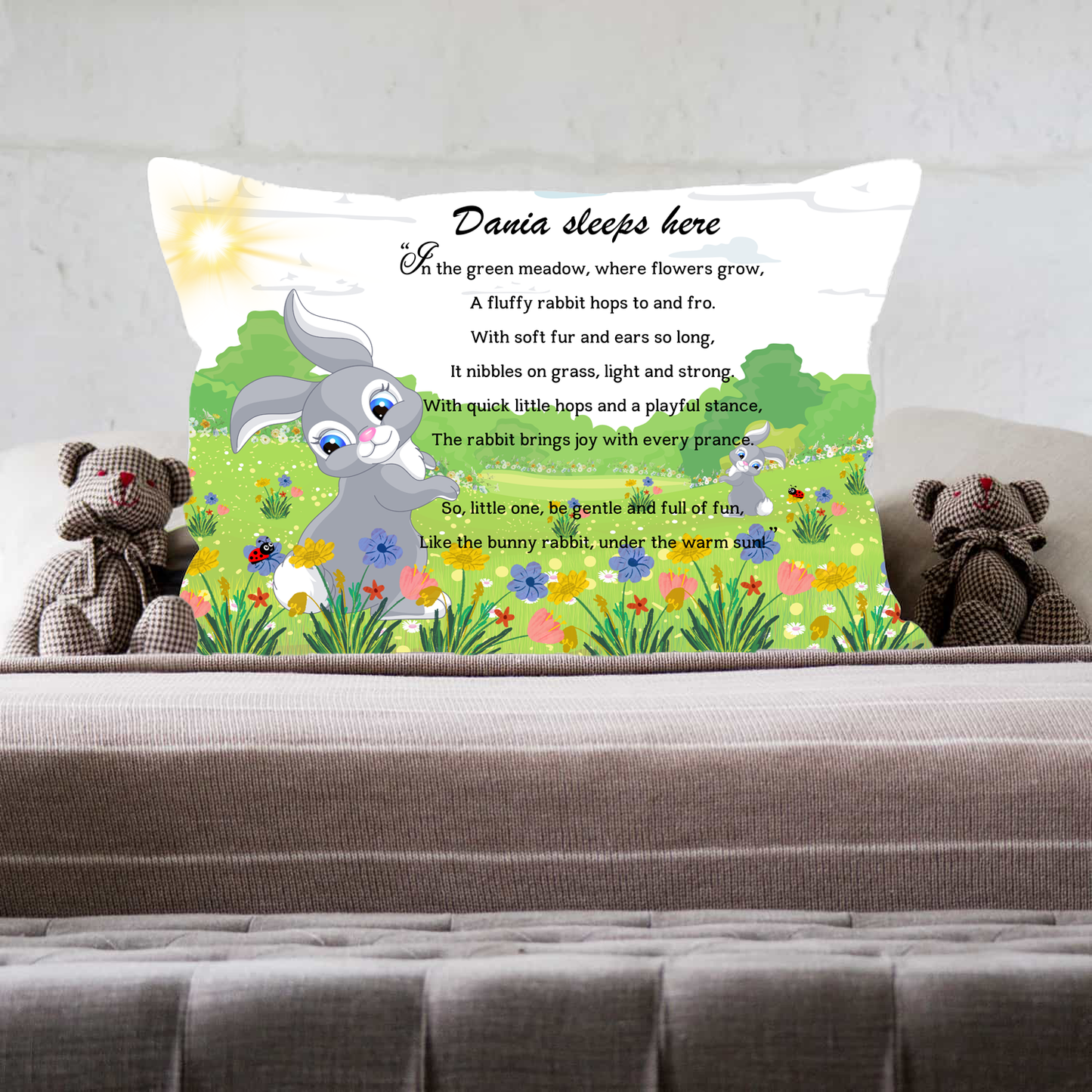 Dreamland Wonders: Personalized Nursery Rhyme Pillowcases - 13 Enchanting Designs to Spark Sweet Imaginations!