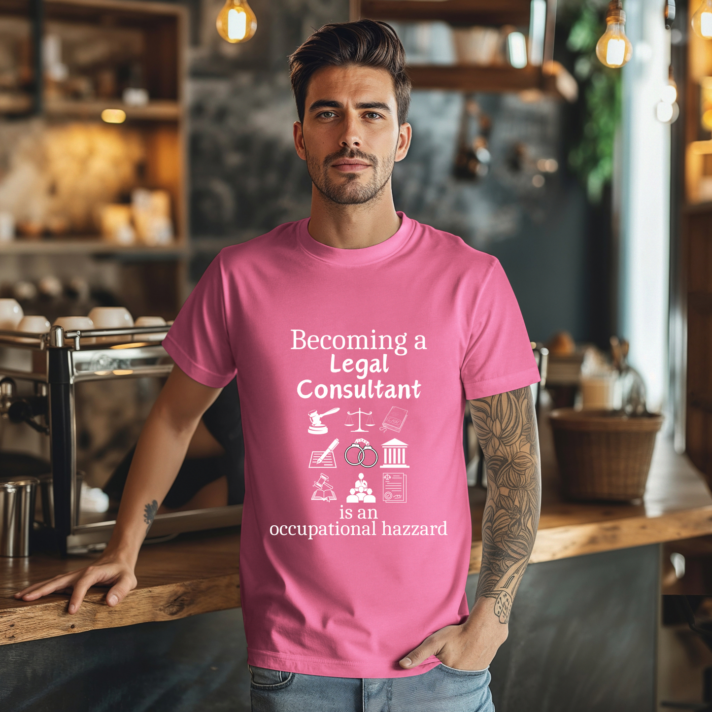 Legally Bold:  The Ultimate Law Profession T-shirt – “Legal Consultant”