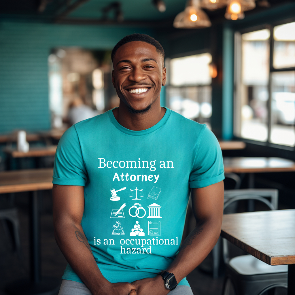 Legally Bold:  The Ultimate Law Profession T-shirt - Attorney