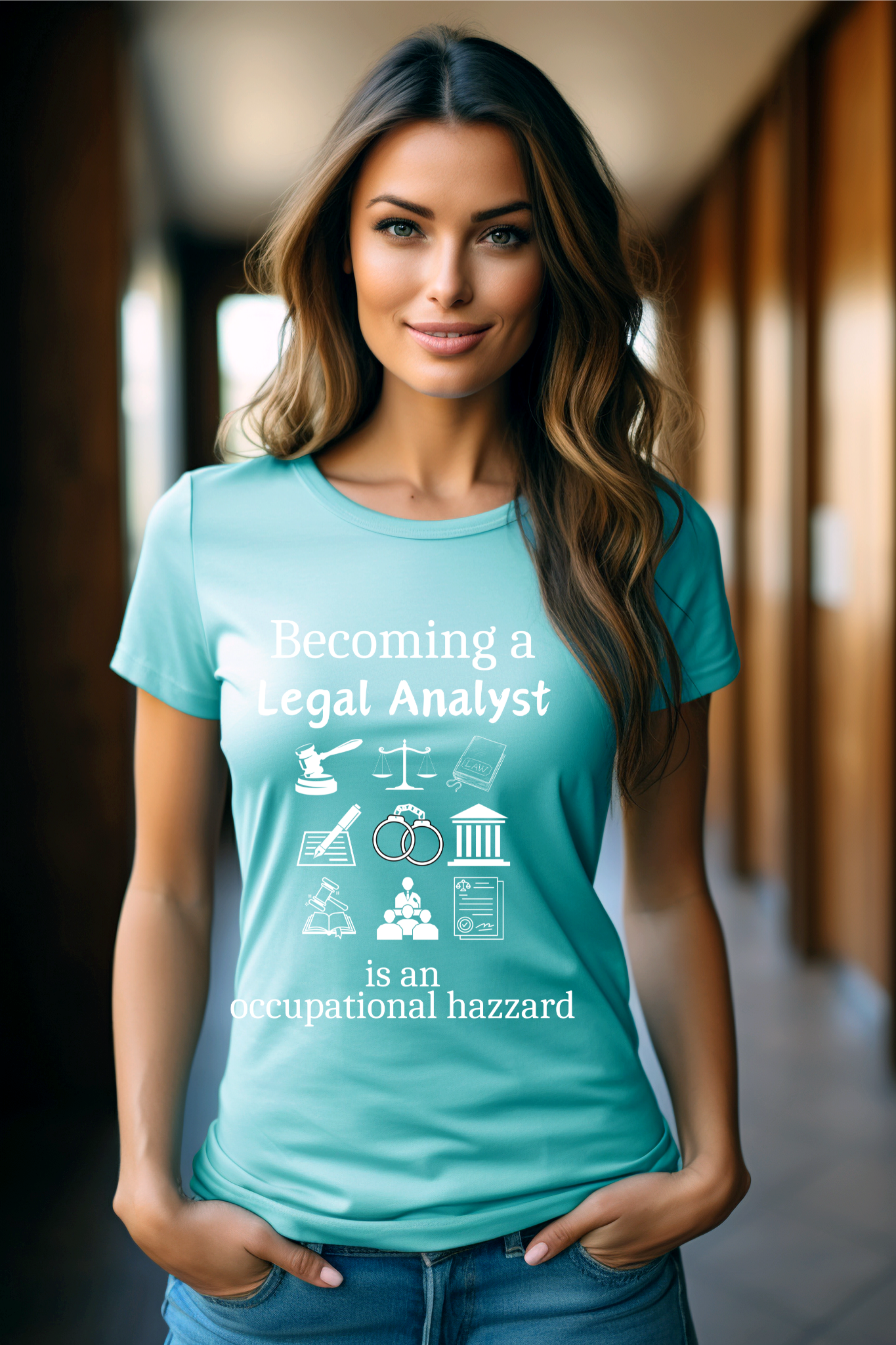 Legally Bold:  The Ultimate Law Profession T-shirt – “Legal Analyst”