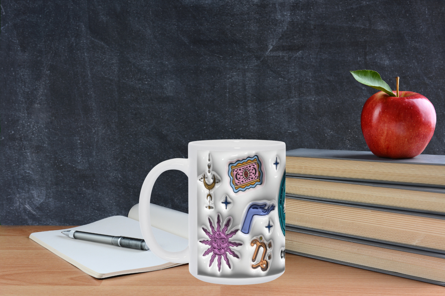 Cosmic Brew:  Inflated Zodiac Sign Mugs – “Capricornus”