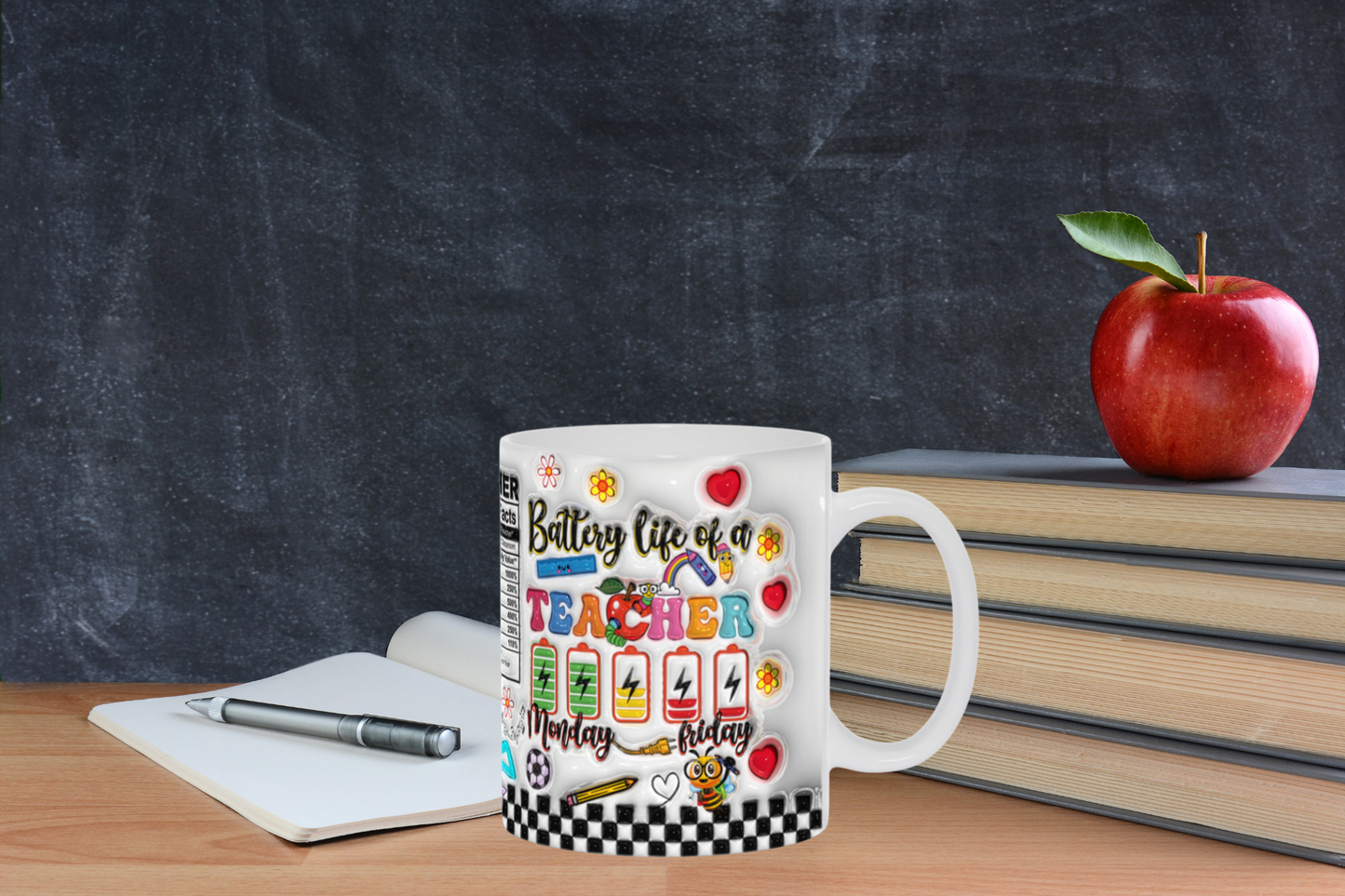 Inflated Inspirations:  The Whimsical Mug Collection for Teachers