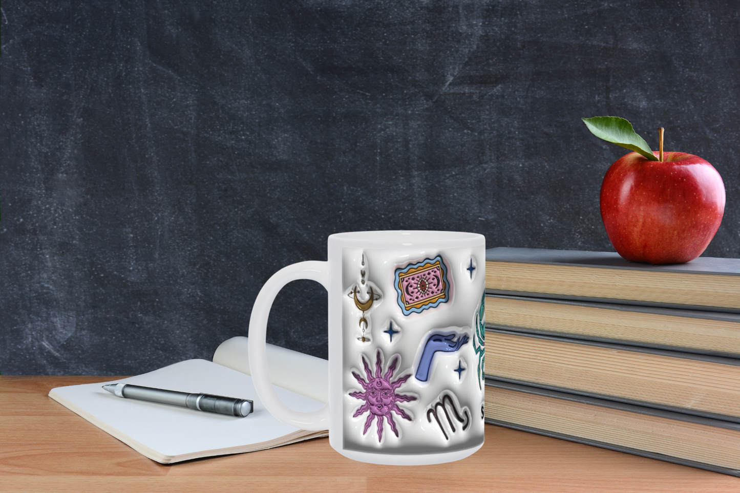 Cosmic Brew:  Inflated Zodiac Sign Mugs – “Scorpius”