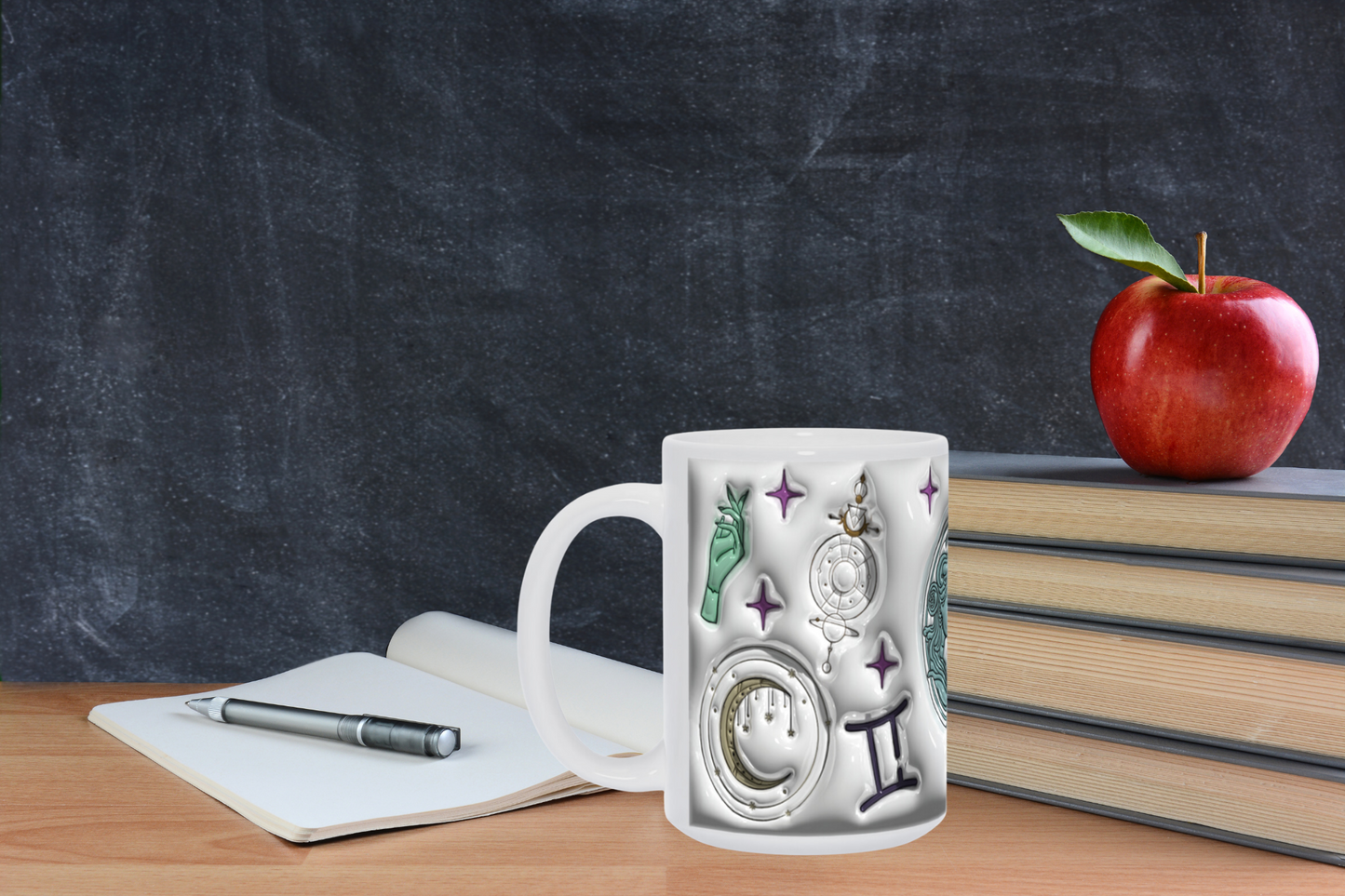 Cosmic Brew:  Inflated Zodiac Sign Mugs – “Gemini”