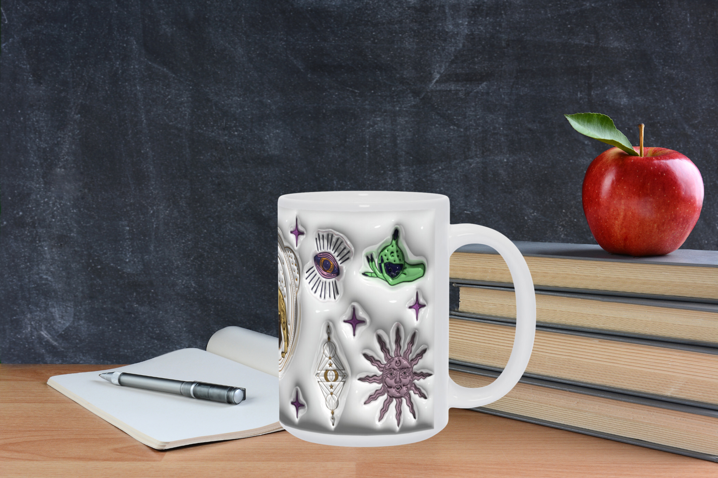 Cosmic Brew:  Inflated Zodiac Sign Mugs – “Leo”
