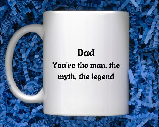 Father's Day Mugs, Sentimental Mugs, Gifts for Dad, Father's Day Ideas, Coffee Mugs