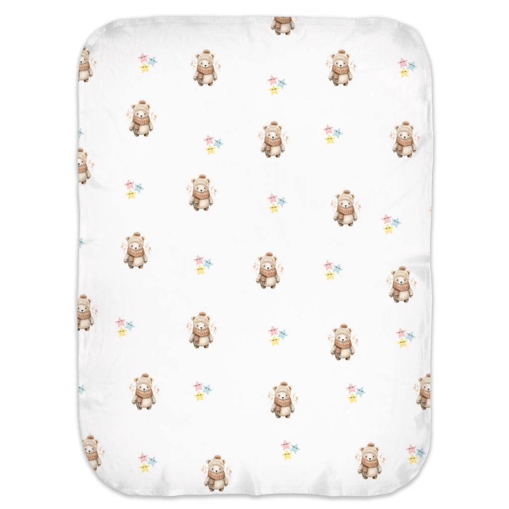 Snuggle Up with Our Polar Bear Swaddle Blankets - Irresistibly Cozy in Two Sizes!