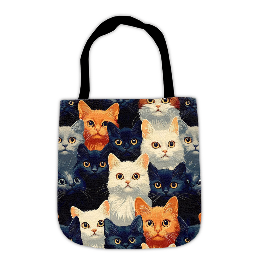 Tapestry Tote Cute Cat Bag Cats Hobo Bag Tapestry Shoulder Bag Jacquard Woven Tote Bag Tapestry Tote Kids Grocery Bags Art Cat Mom (Copy)