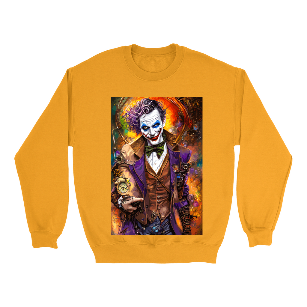 Steampunk Joker Sweatshirt, for a casual look or special occasions like Halloween