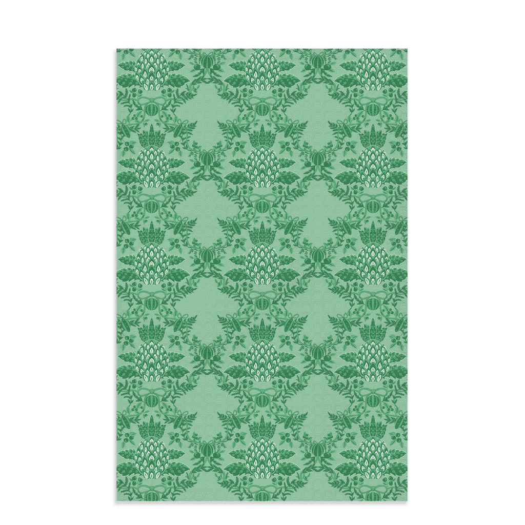 Christmas-Themed Green Waffle Kitchen Tea Towel, Waffle Towel, Cute Stocking Filler (Copy)