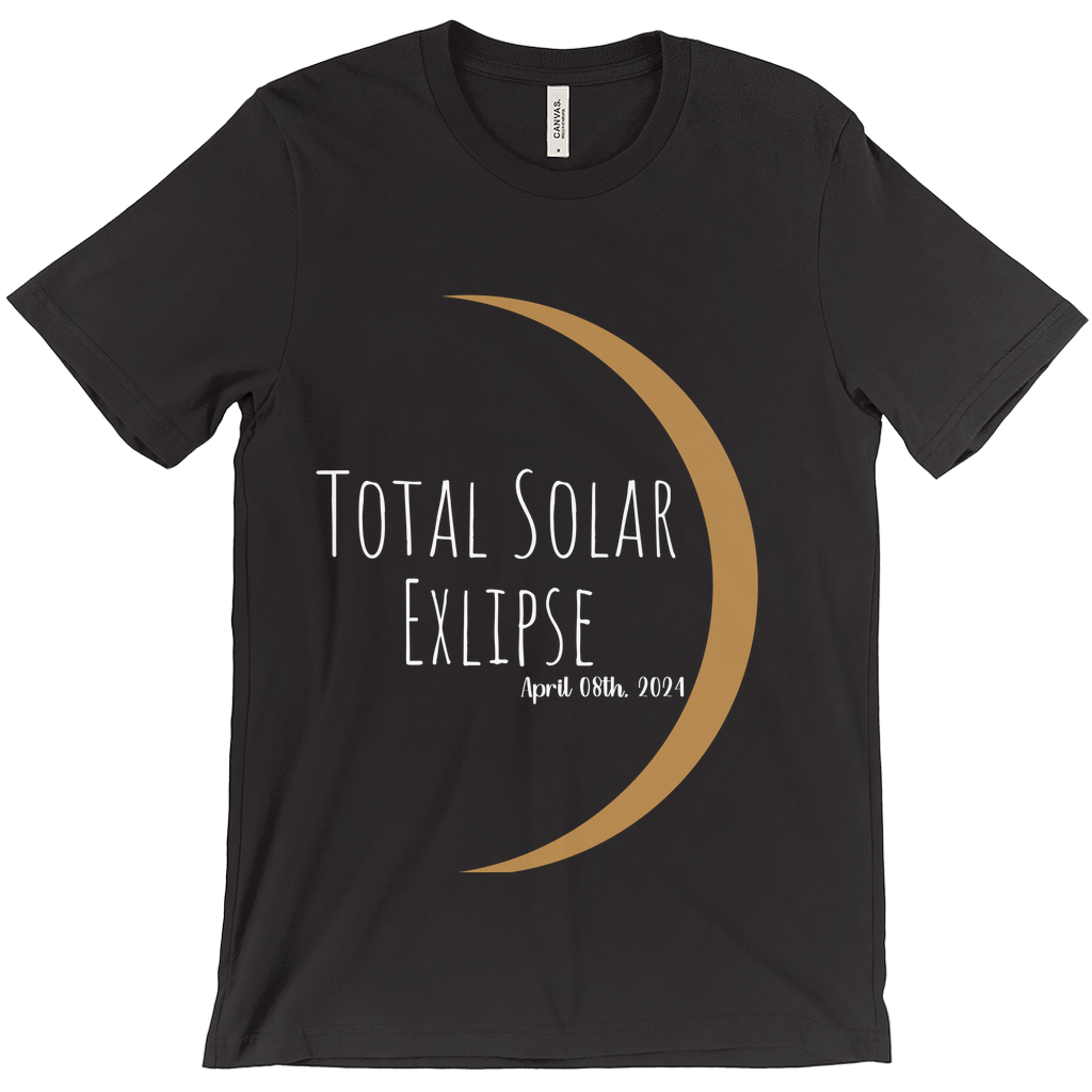 Celestial Wonder:  Limited Edition Total Solar Eclipse 2024 Commemorative Tee