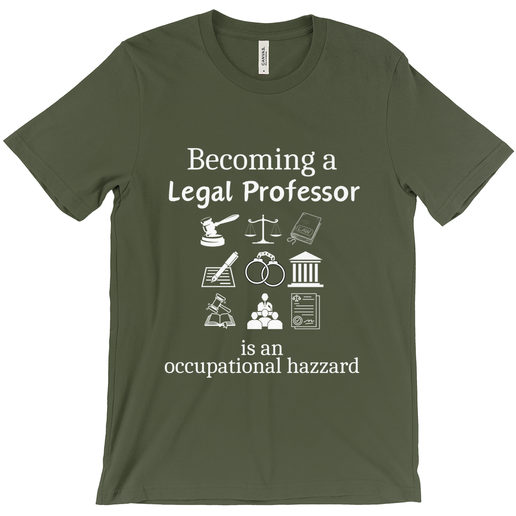 Legally Bold:  The Ultimate Law Profession T-shirt – “Legal Professor”