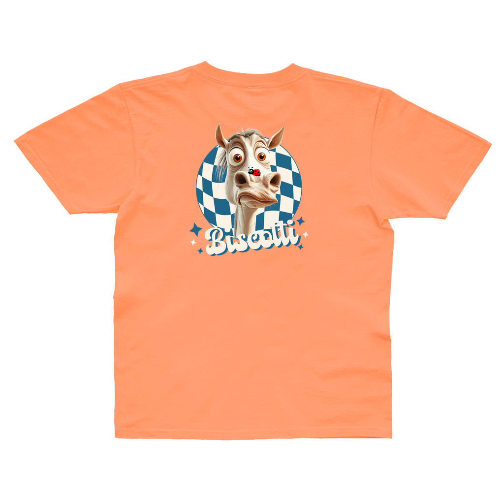 Comfort Colors 9018 Youth Heavyweight T-shirt – Whimsical Animal & Insect Portrait, Funny Dog Tee, Funny Horse Tee, Funny Pet Tee.