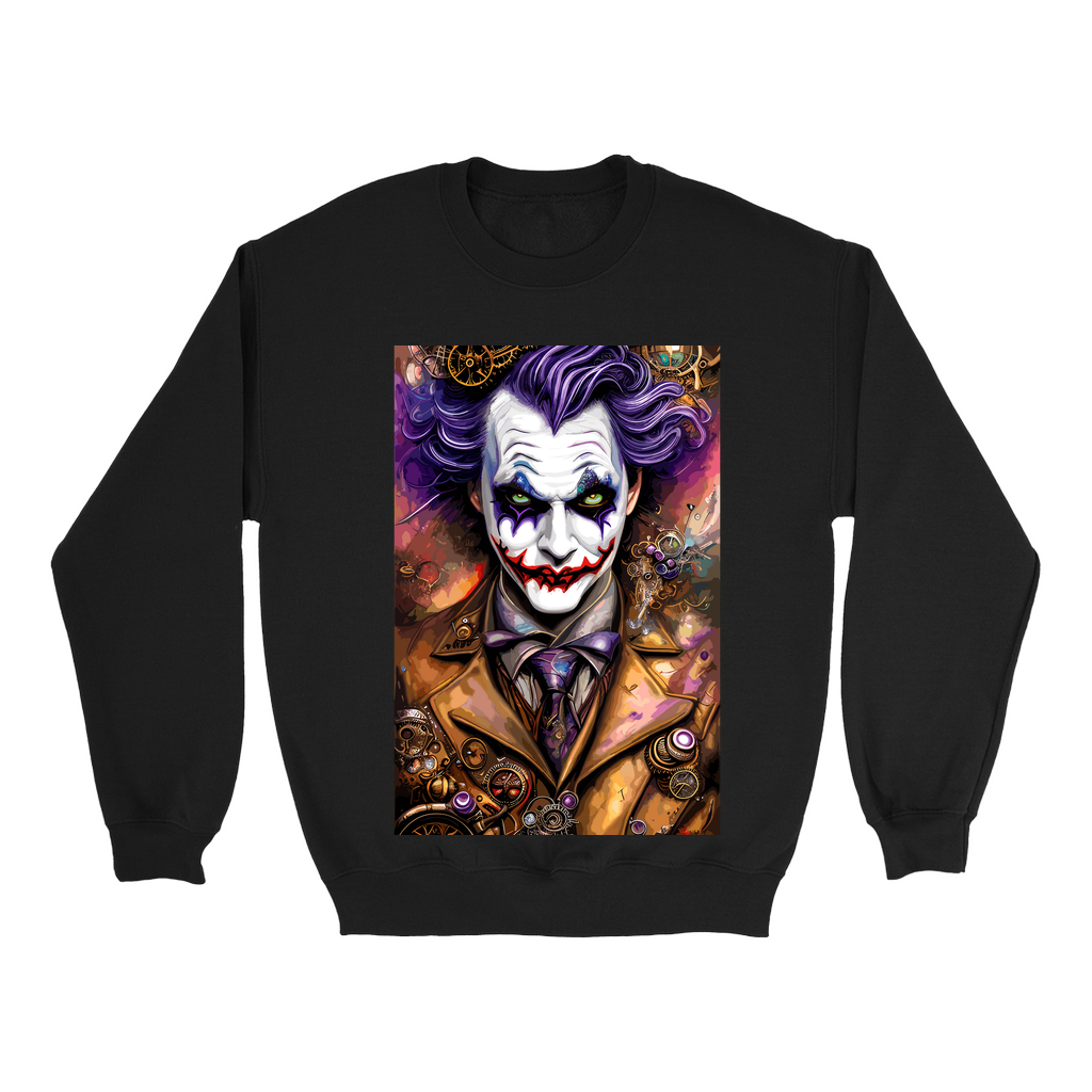 Steampunk Joker Sweatshirt, for a casual look or special occasions like Halloween!