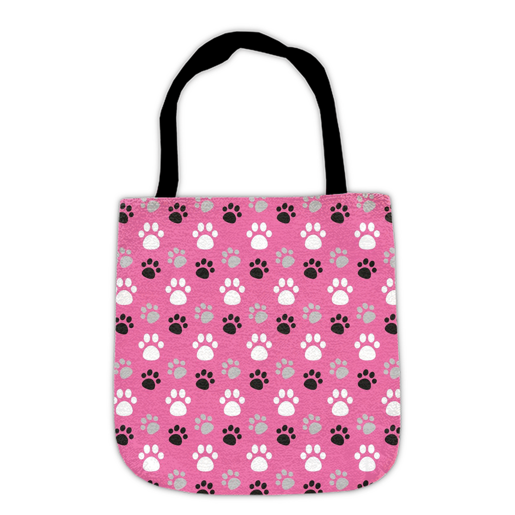 Tapestry Tote Cute Dog Bag, Pink Hobo Bag, Tapestry Shoulder Bag, Jacquard Woven Tote Bag, Tapestry Tote Kids, Grocery Bags Art, Dog Mom Totes, All Over Print Bags, Dog Lover Tote Bags