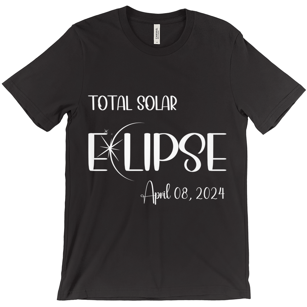 Celestial Wonder:  Limited Edition Total Solar Eclipse 2024 Commemorative Tee