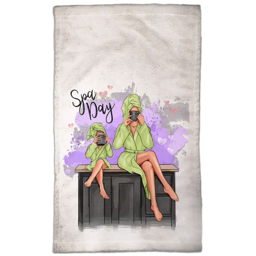 Customizable Unique Spa Day Hand Towels, Mother and Daughter, Ultra-Absorbent Hand Towels, The Perfect Blend of Style and Functionality!