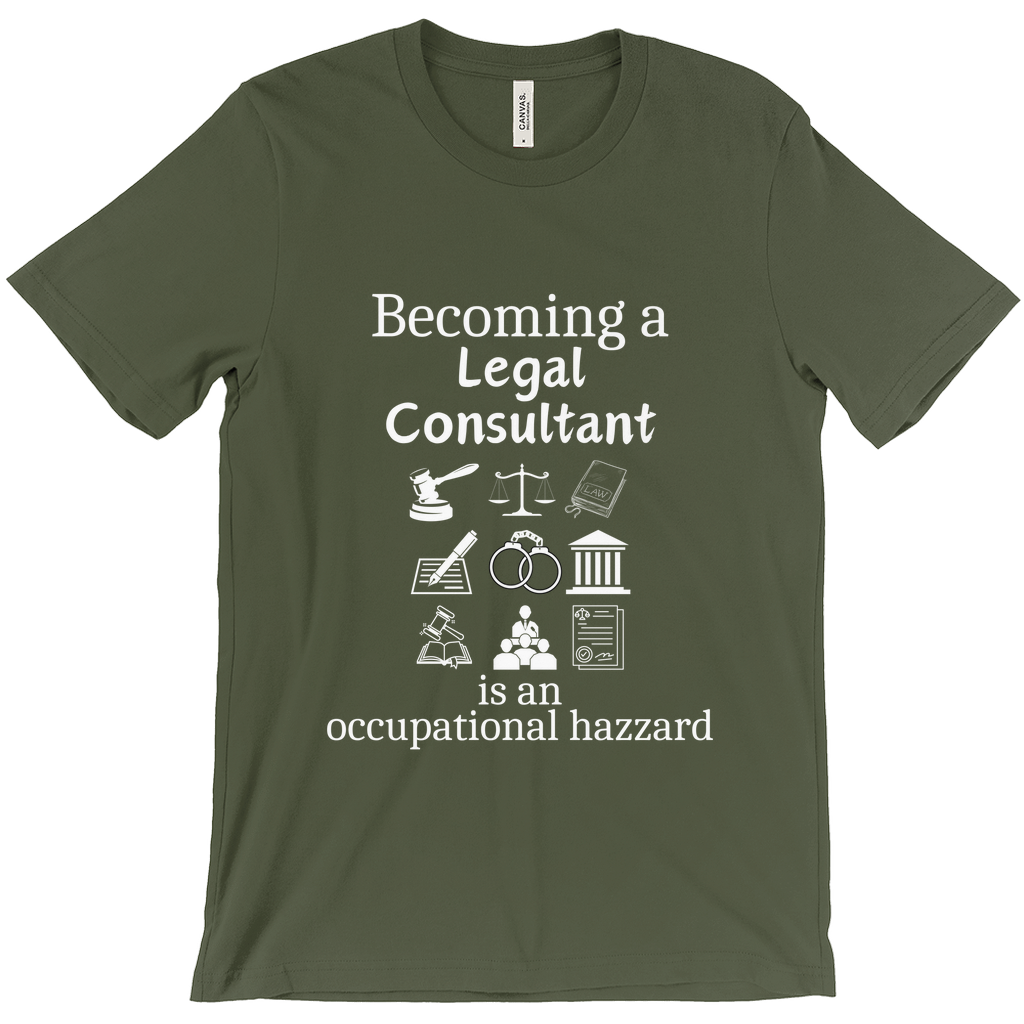 Legally Bold:  The Ultimate Law Profession T-shirt – “Legal Consultant”