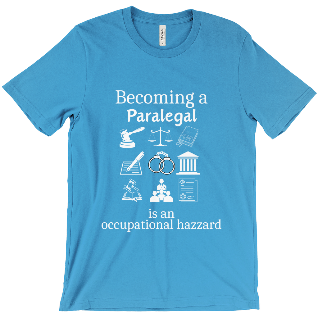 Legally Bold:  The Ultimate Law Profession T-shirt – “Paralegal”