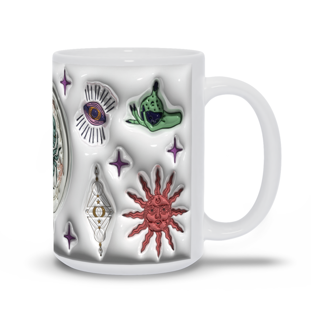 Cosmic Brew:  Inflated Zodiac Sign Mugs – “Cancer”