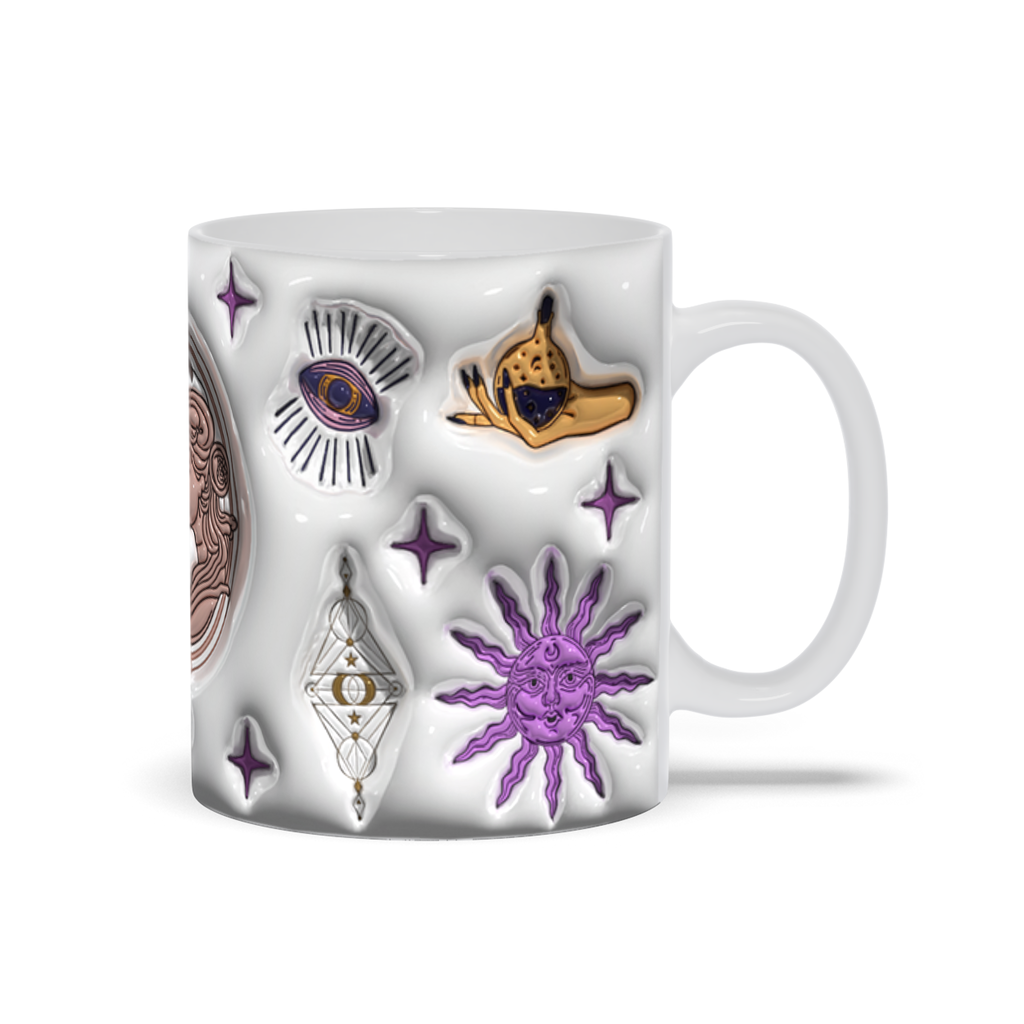 Cosmic Brew:  Inflated Zodiac Sign Mugs – “Gemini”