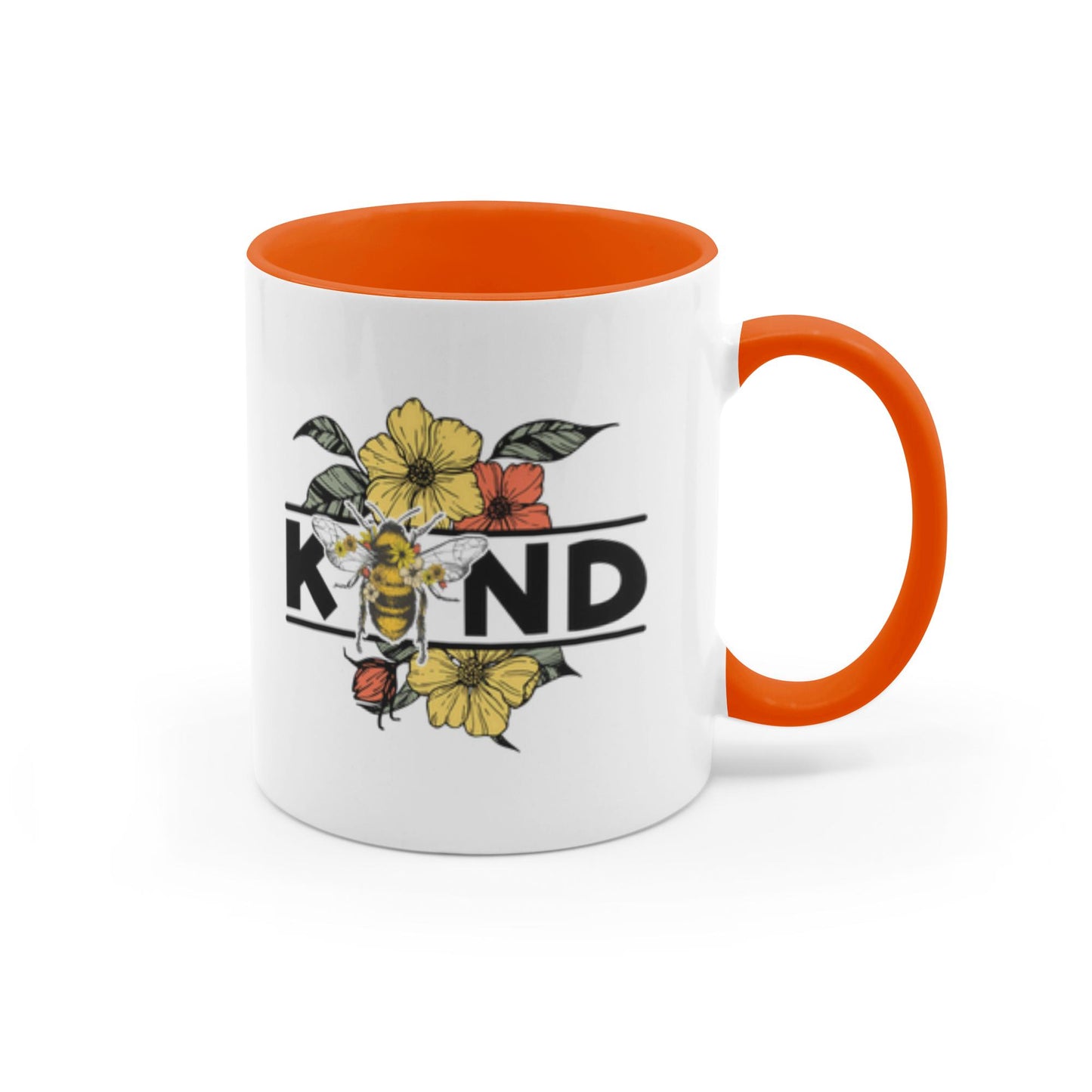 Buzzing with Inspiration:  Bee-Themed Inspirational Mugs – “Bee Kind”