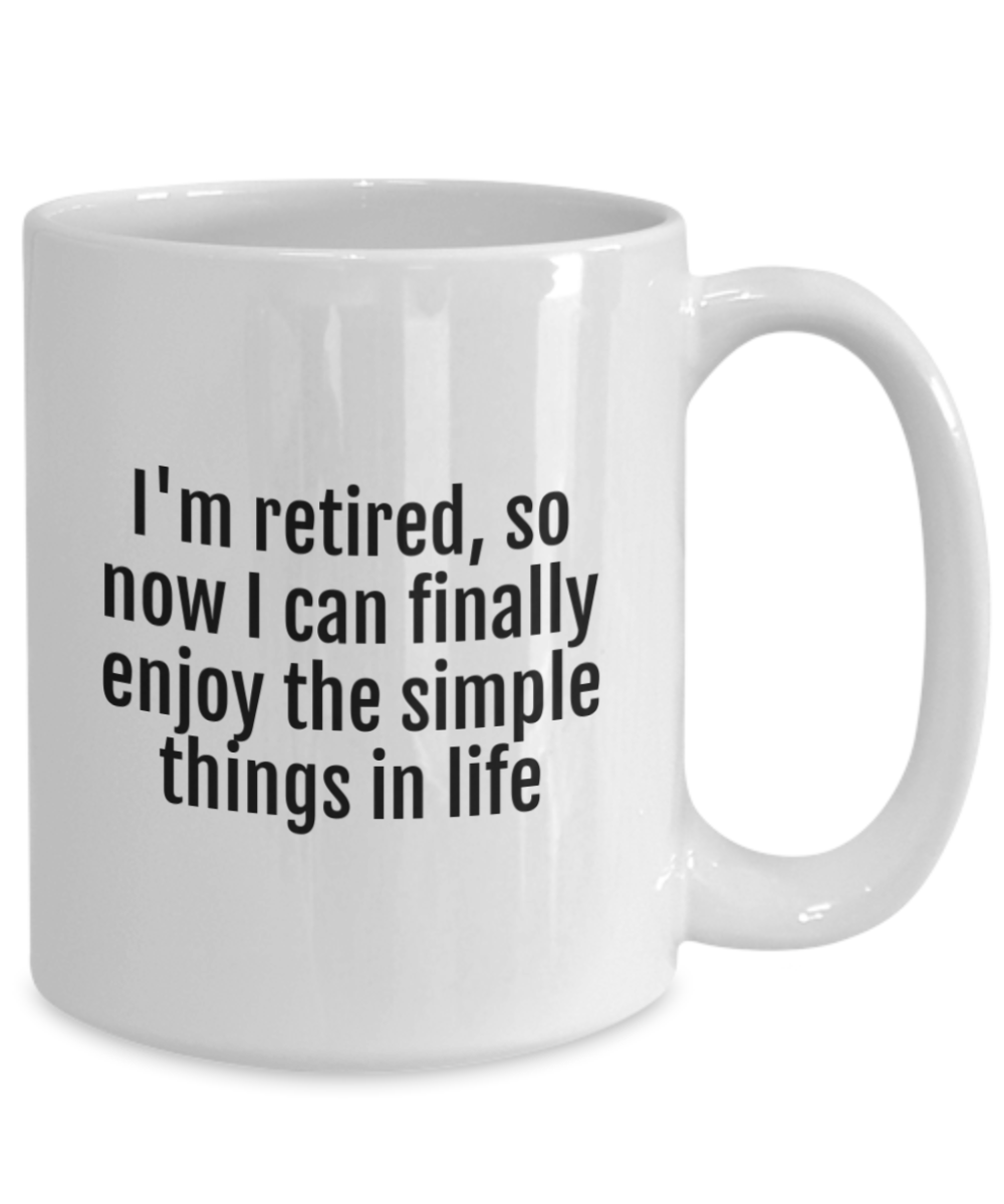 Cheers to Retirement:  Durable & Humorous Mugs for the Perfect Send-Off!