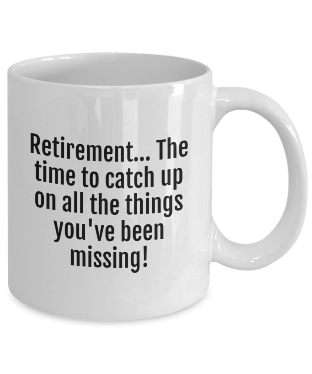 Cheers to Retirement:  Durable & Humorous Mugs for the Perfect Send-Off!